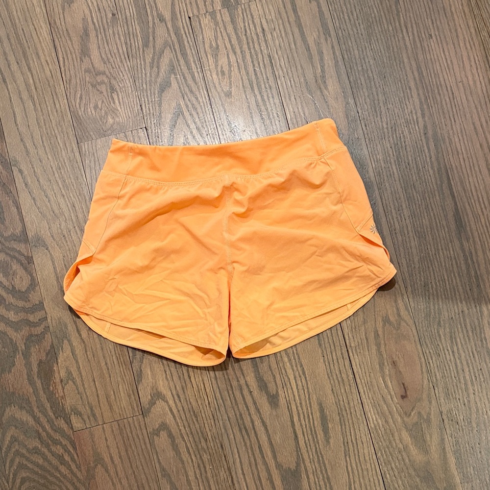 Athleta Women's Bright Orange Athletic Shorts